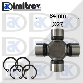 Каре кардан Ø 27 х 84 mm